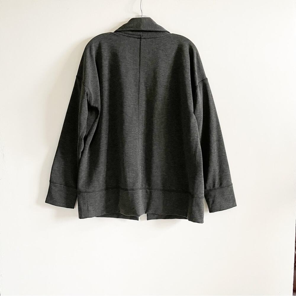 Vineyard Vines Charcoal Grey Open Front Cardigan - image 6